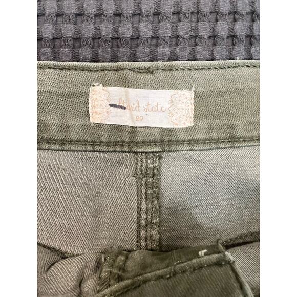 Altar’d State Lace Shorts | Womens Olive Green Shorts‎ | Size 29 - Picture 4 of 9